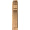 Ekena Millwork Merced Traditional Smooth Outlooker, Western Red Cedar, 5 1/2"W x 16"D x 28"H OUT06X16X28MRC01SWR - alternate 2